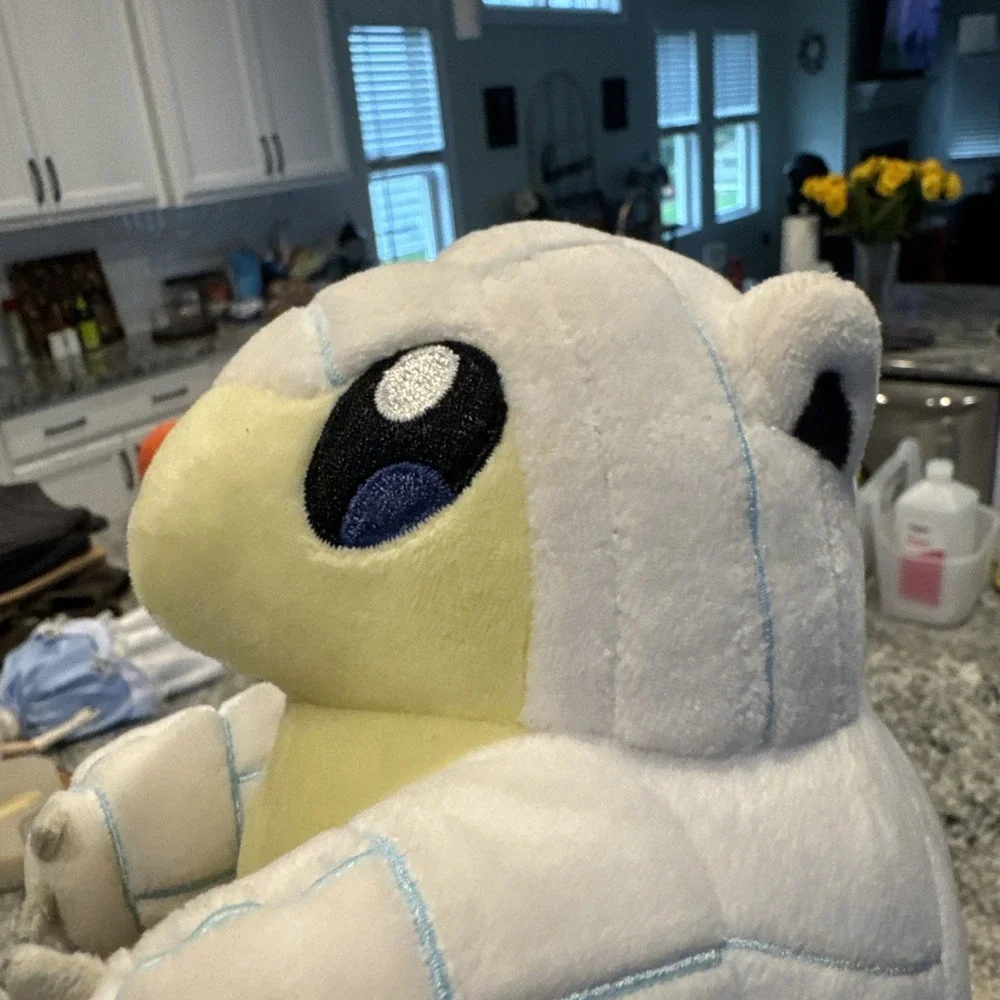 2017 Pokemon Center Original Alolan Sandshrew Poke Plush 8 Inch US Authentic